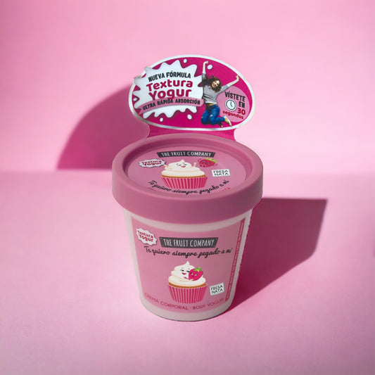 Crème corporelle texture yaourt " fraise chantilly"