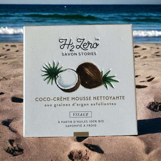 coco crème, nettoyant visage